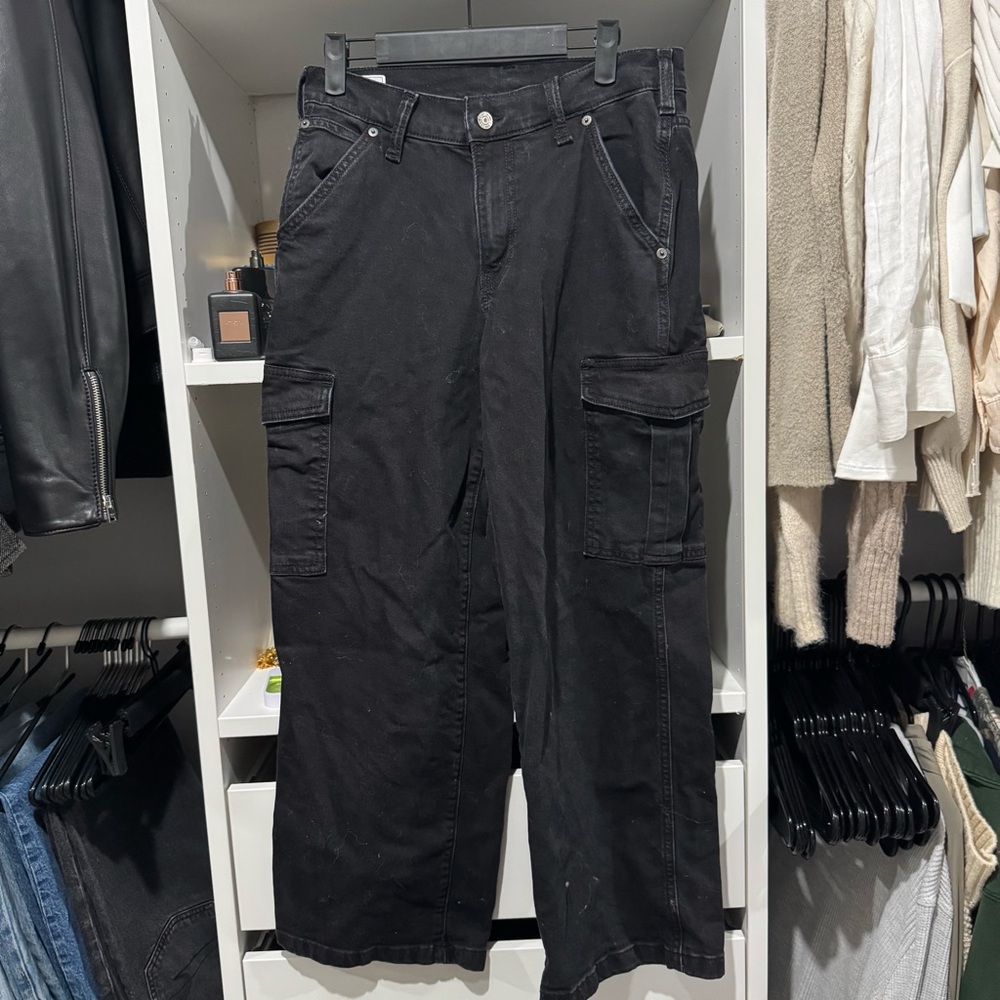 Gap Black Cargo Pants